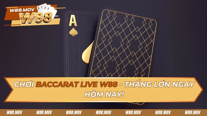 Chơi Baccarat Live: Game Bài Cược Thật, Người Thật 100%