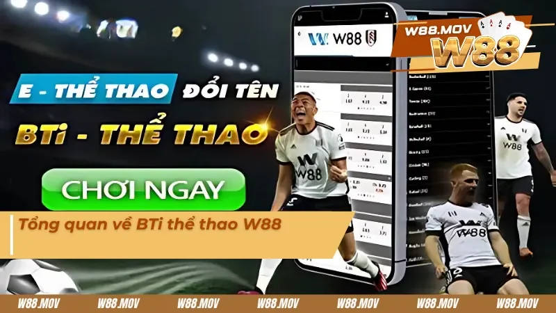 Màn hình chính của sảnh BTi thể thao